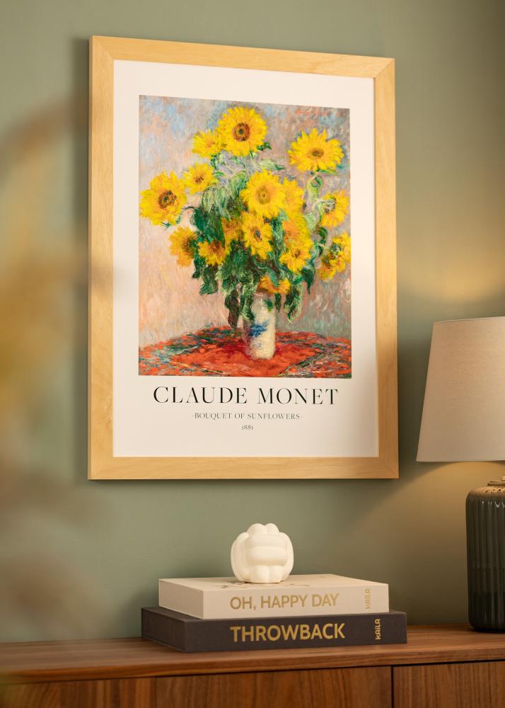 Rám Juno dřevo 40x50 cm - Pasparty Bílý 30x38 cm