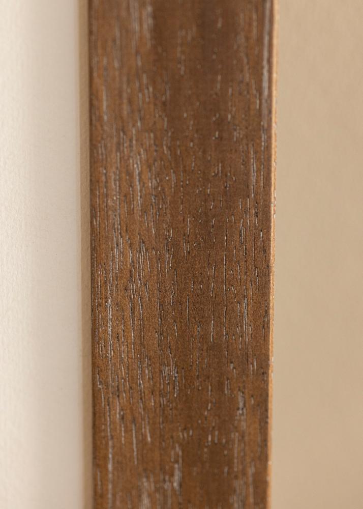 Rám Juno šedá 70x100 cm - Pasparty Bílý 62x93 cm