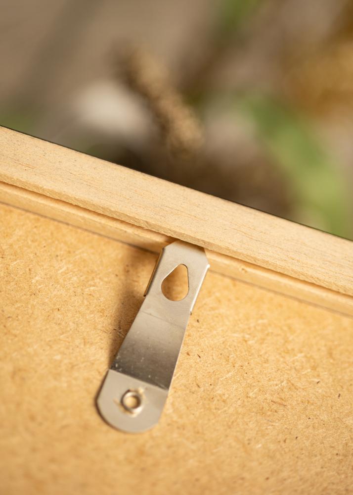 Rám Hermes vlašský ořech 60x80 cm - Pasparty Bílý 20x28 inches