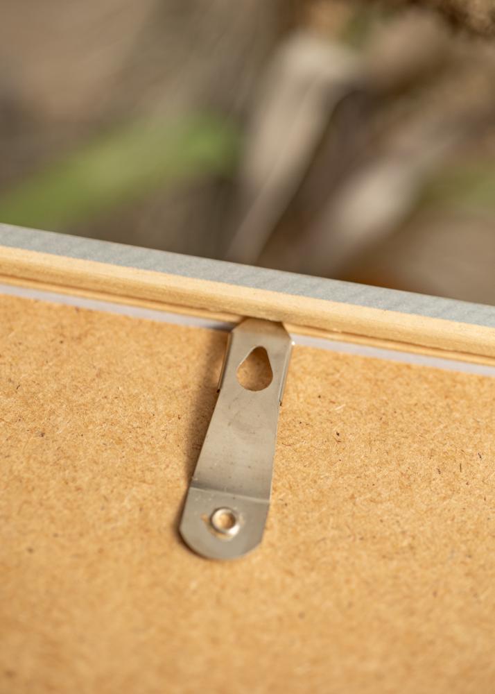 Rám Ares stříbro 24x30 cm - Pasparty Bílý 7x9 inches