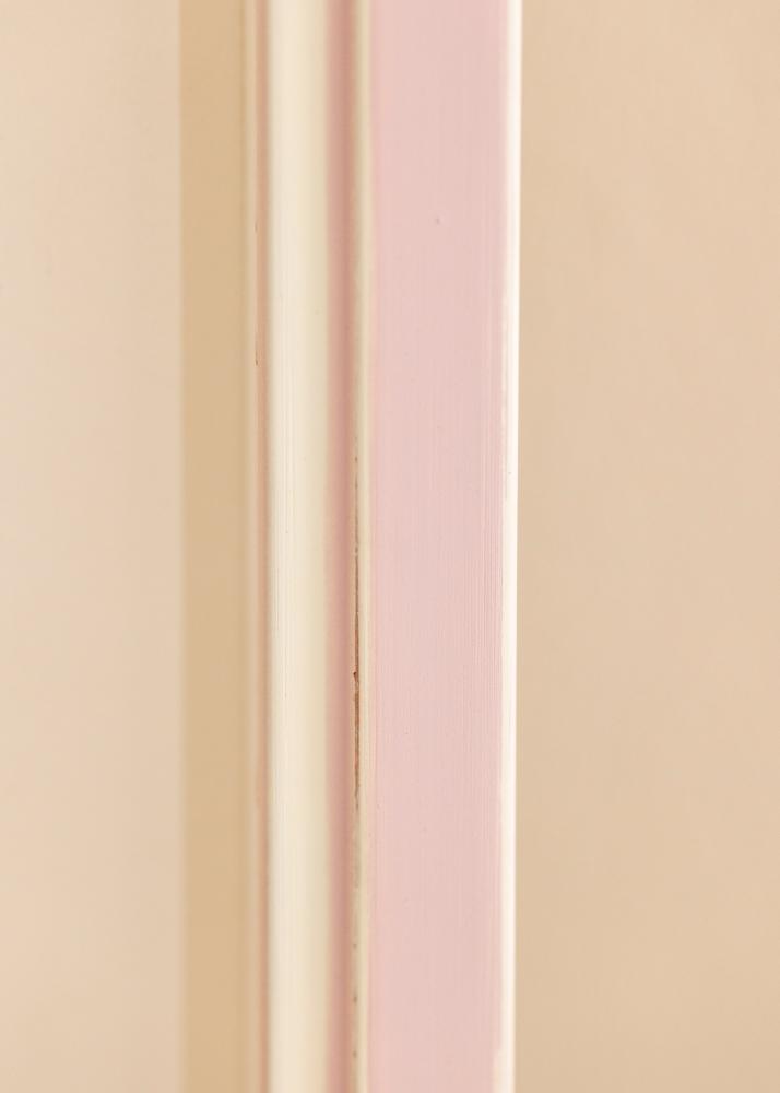 Rám Diana Růžový 20x25 cm - Pasparty Bílý 13x19,5 cm