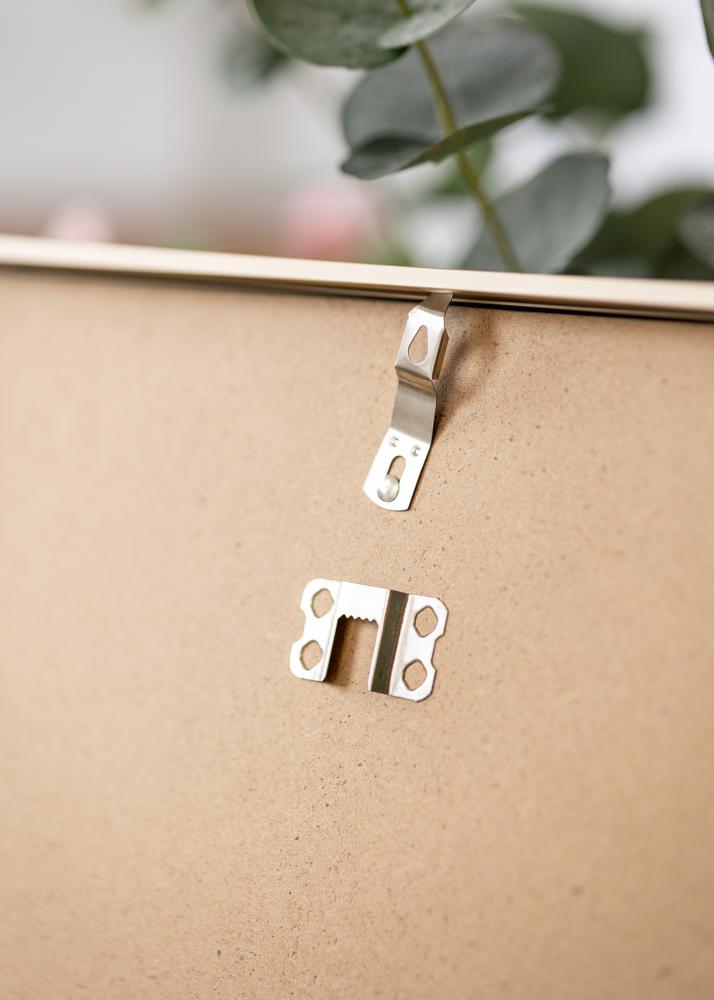 Hliníkový rám Mosaz 70x100 cm - Pasparty Bílý 24x36 inches