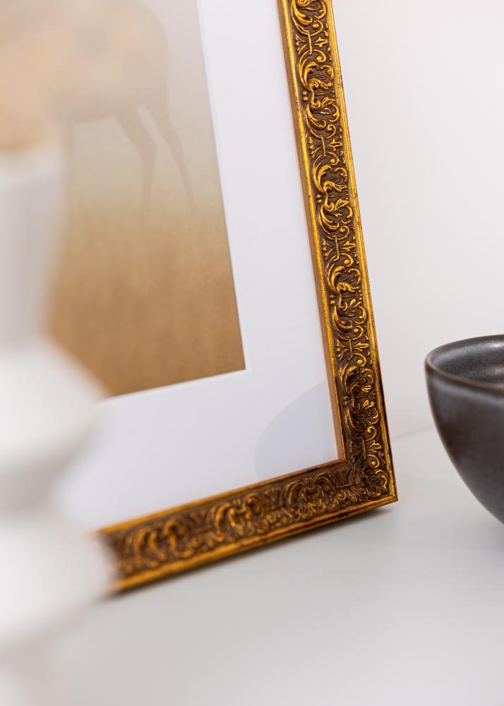 Rám Amber Akrylátové Sklo Zlatá 70x100 cm