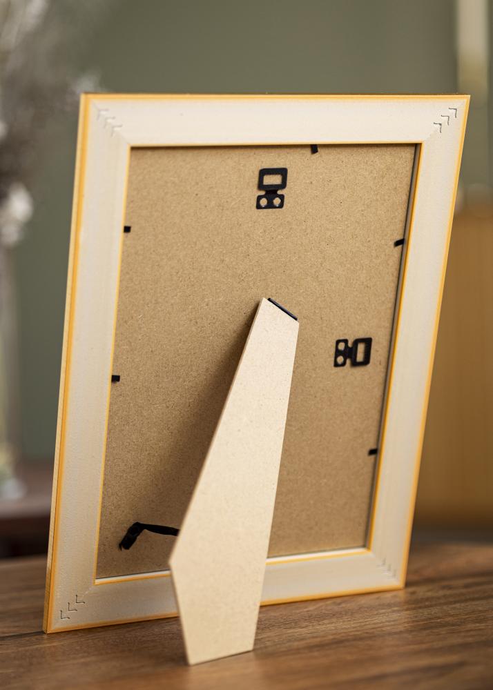 Rám Ornate zlato 20x30 cm - Pasparty Bílý 15x21 cm