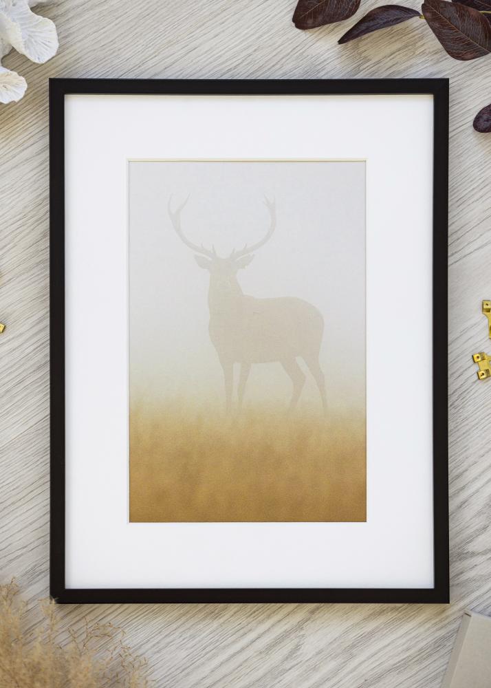 Rám Černý Úzký 40 x 50 cm