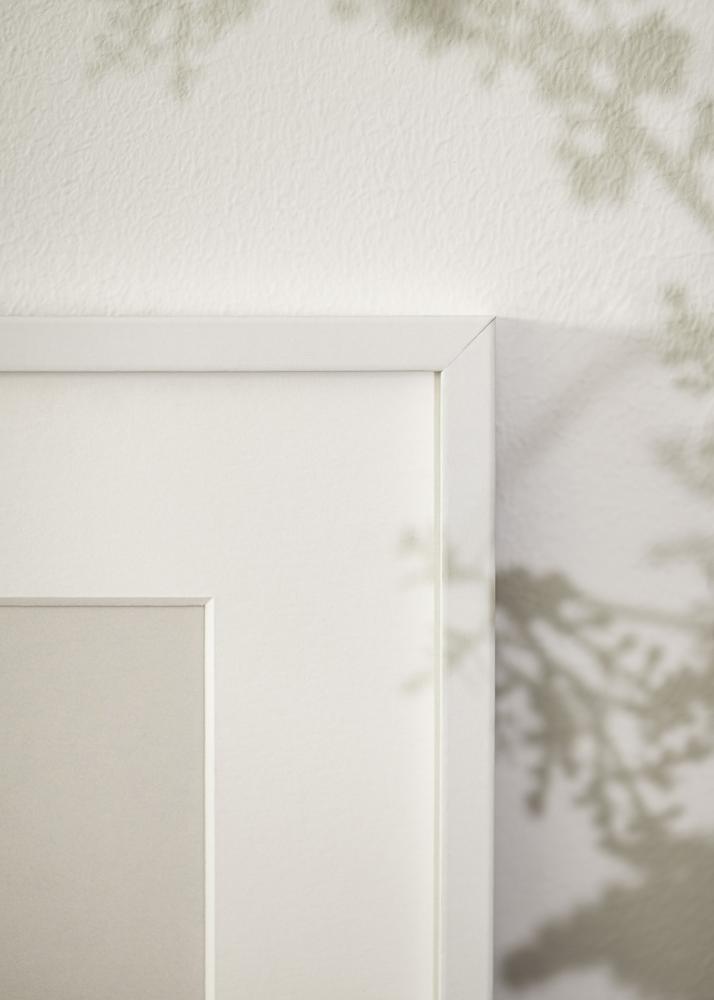 Rám Bílý Úzký 40 x 50 cm