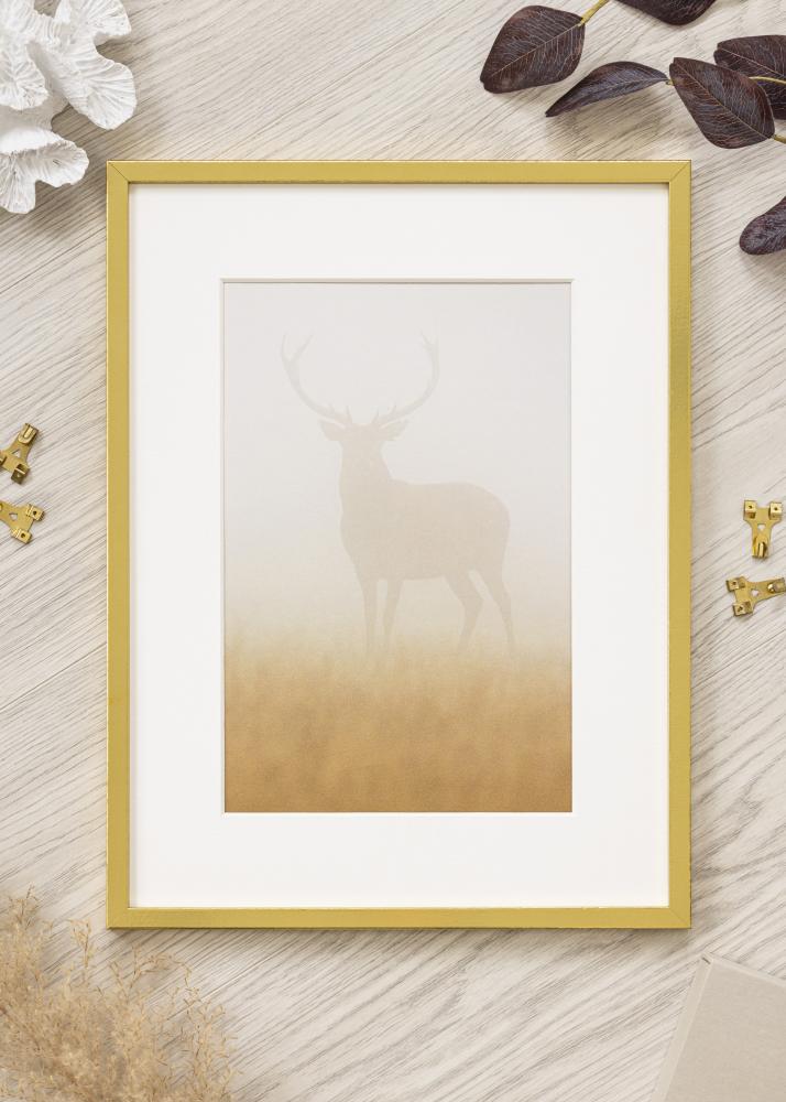 Rám na obraz Zlatá úzký 59,4 x 84,1 cm (A1)