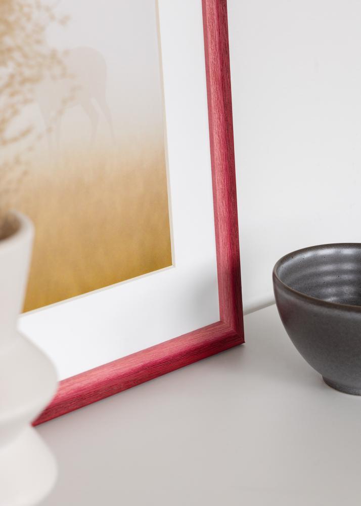 Rám Cornwall Akrylové sklo Tmavě červená 40x50 cm