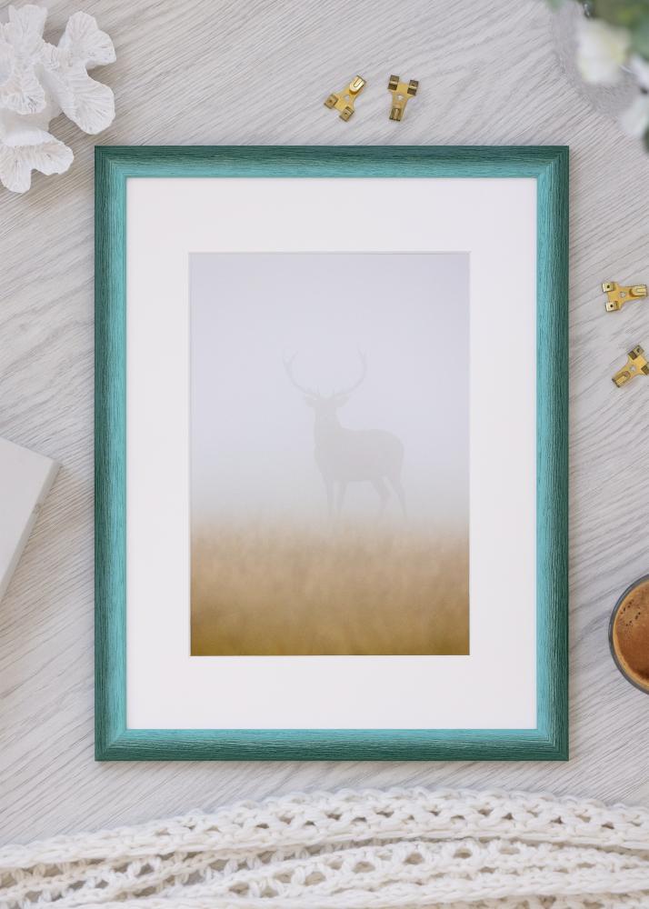 Rám Cornwall Akrylové sklo Tmavě zelená 40x50 cm