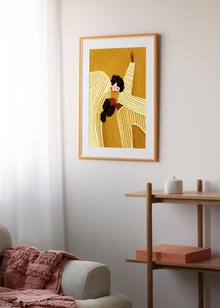 Rám Cornwall Akrylové sklo Zlatá 42x59,4 cm (A2)