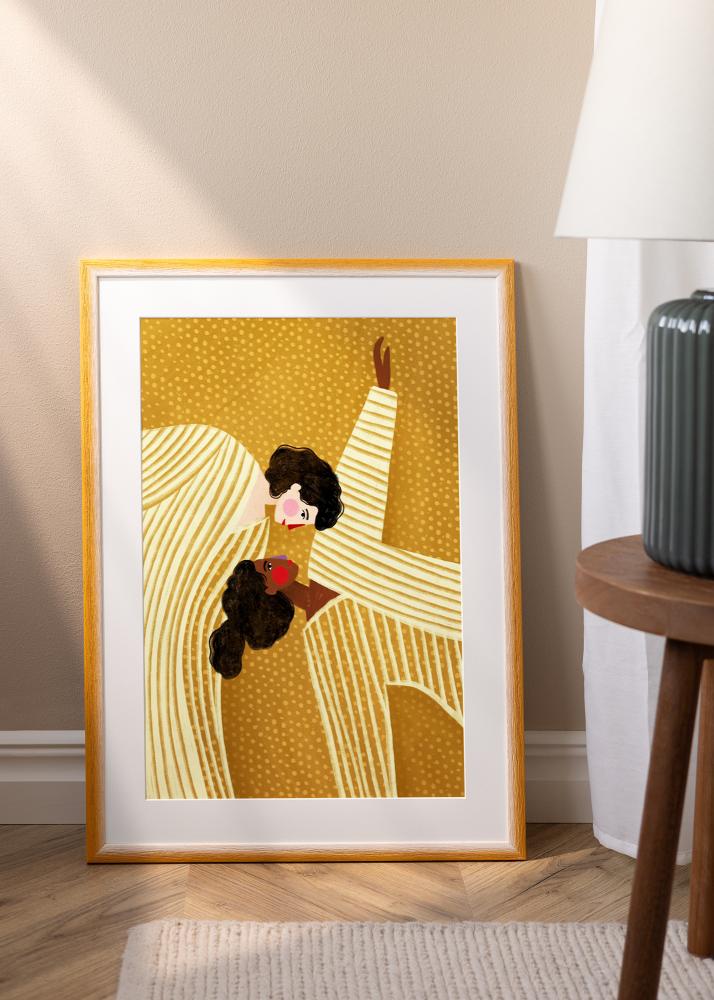 Rám Cornwall Akrylové sklo Zlatá 42x59,4 cm (A2)