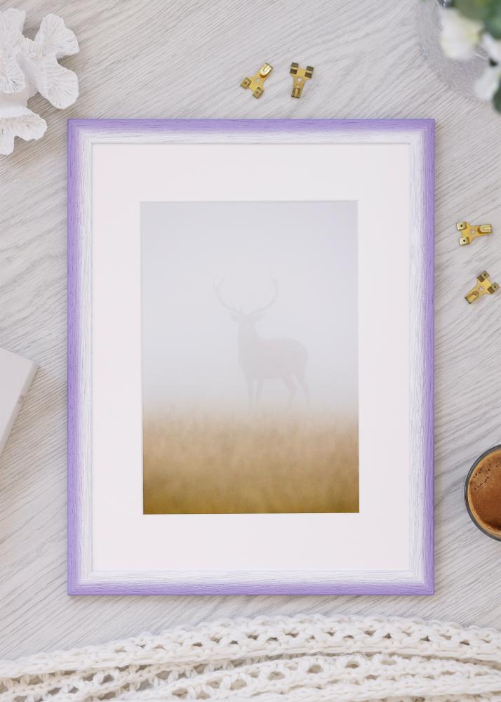 Rám Cornwall Akrylové sklo světle fialová 40x50 cm