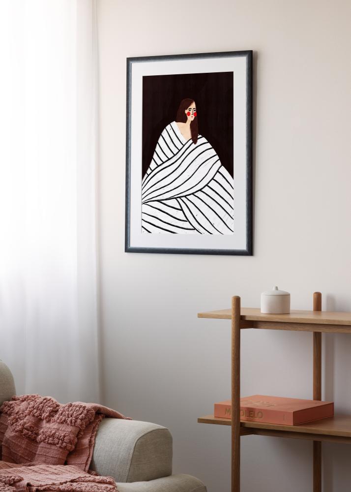 Rám Cornwall Akrylové sklo Černá 70x100 cm