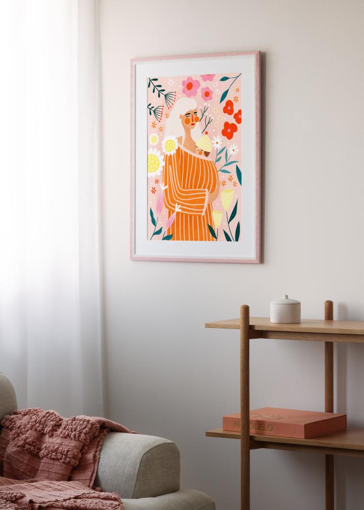 Rám Cornwall Akrylové sklo Růžová 40x50 cm