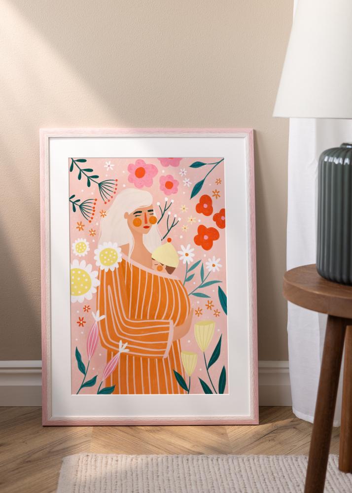 Rám Cornwall Akrylové sklo Růžová 40x50 cm