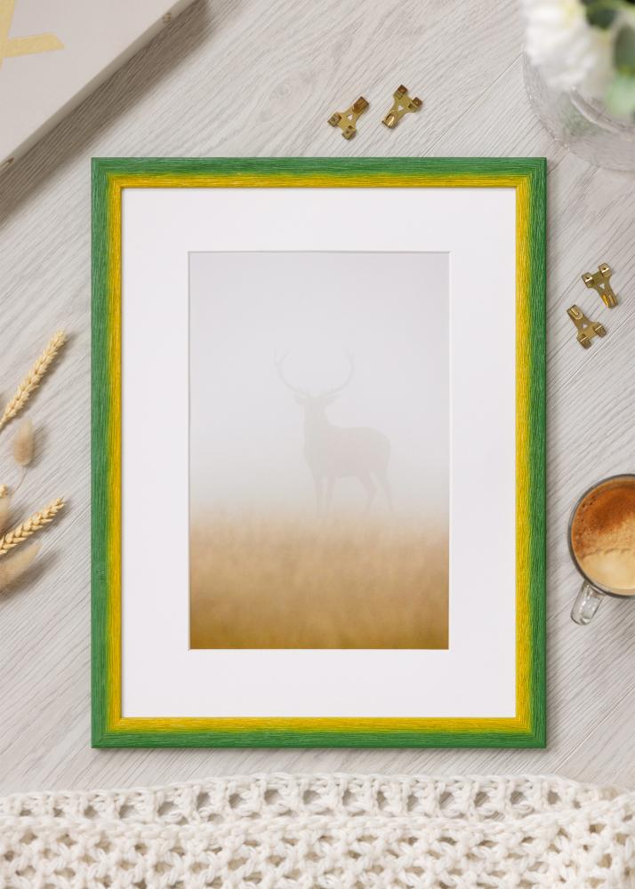 Rám Cornwall Akrylové sklo Zelená 30x30 cm