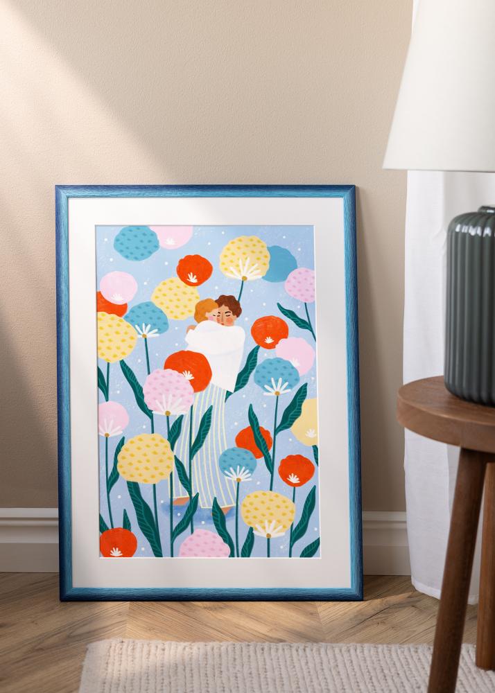 Rám Cornwall Akrylové sklo Tmavě modrá 21x29,7 cm (A4)