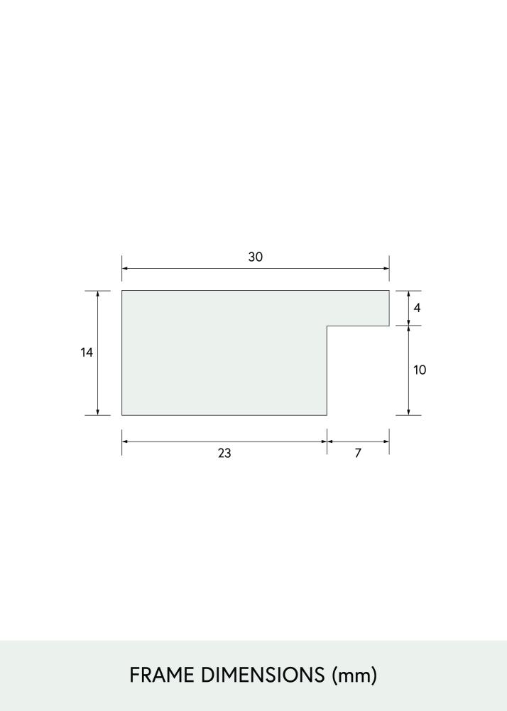 BGA Select Wide Akrylové sklo Dub 60x80 cm