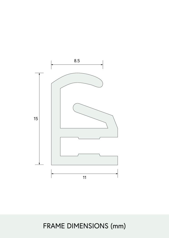 Rám na puzzle Černá 48x65,2 cm