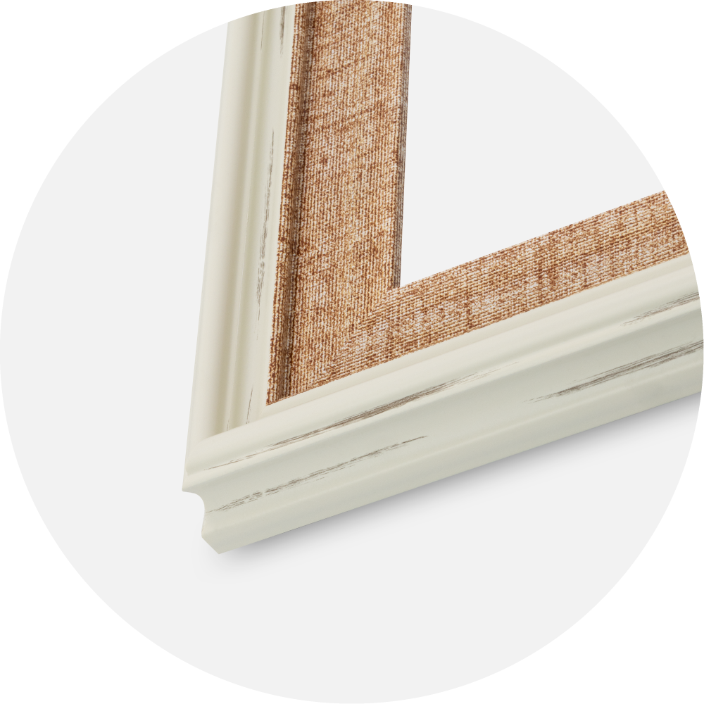 Rám Sandweave Akrylové sklo Bílá 21x29.7 cm (A4)