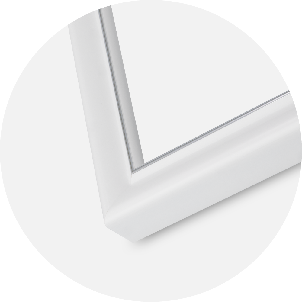 Rám Canterbury Akrylové sklo Bílá 40x50 cm