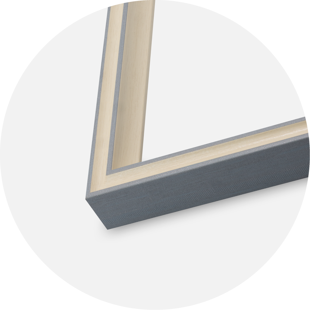 Rám Riga Akrylové sklo Šedý 21x29,7 cm (A4)