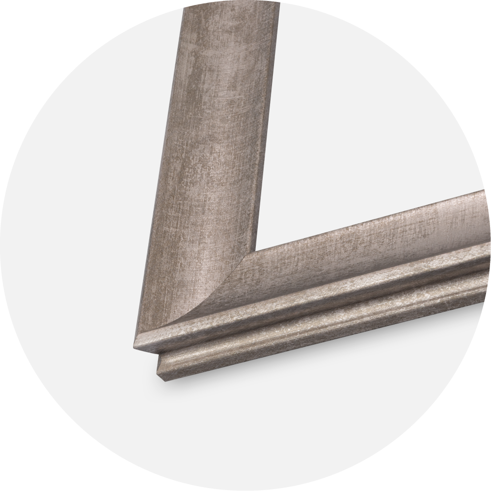 Rám Conca Akrylové sklo Stříbrný 21x29,7 cm (A4)