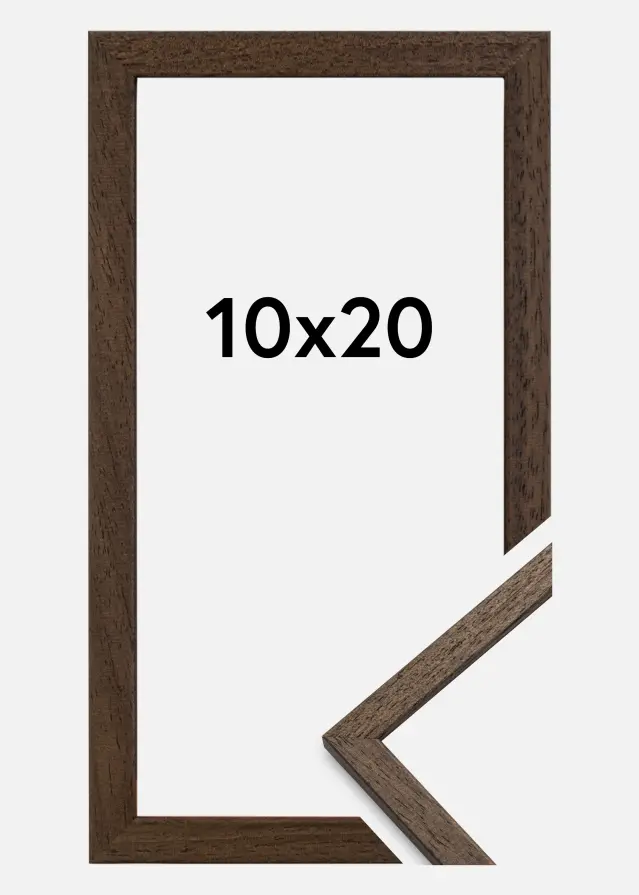 Rám Edsbyn Vlašký orech 10x20 cm