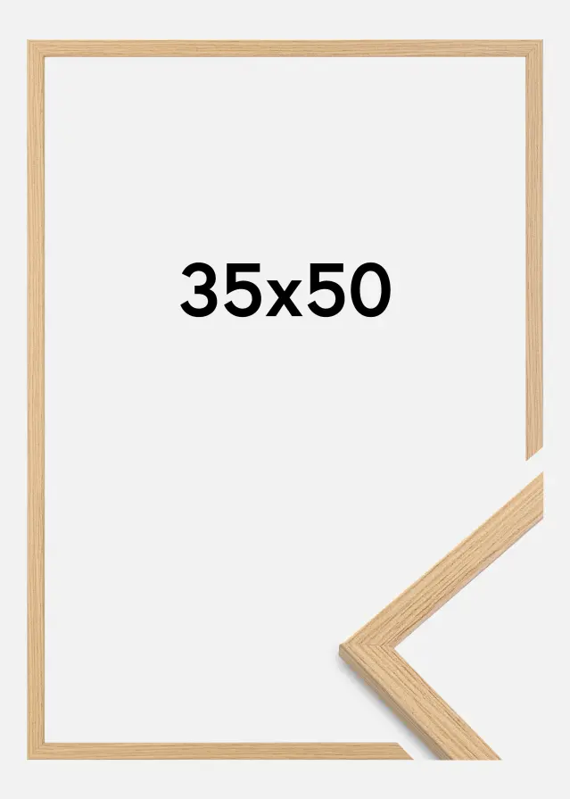 Rám Valbo Akrylové sklo Dub 35x50 cm