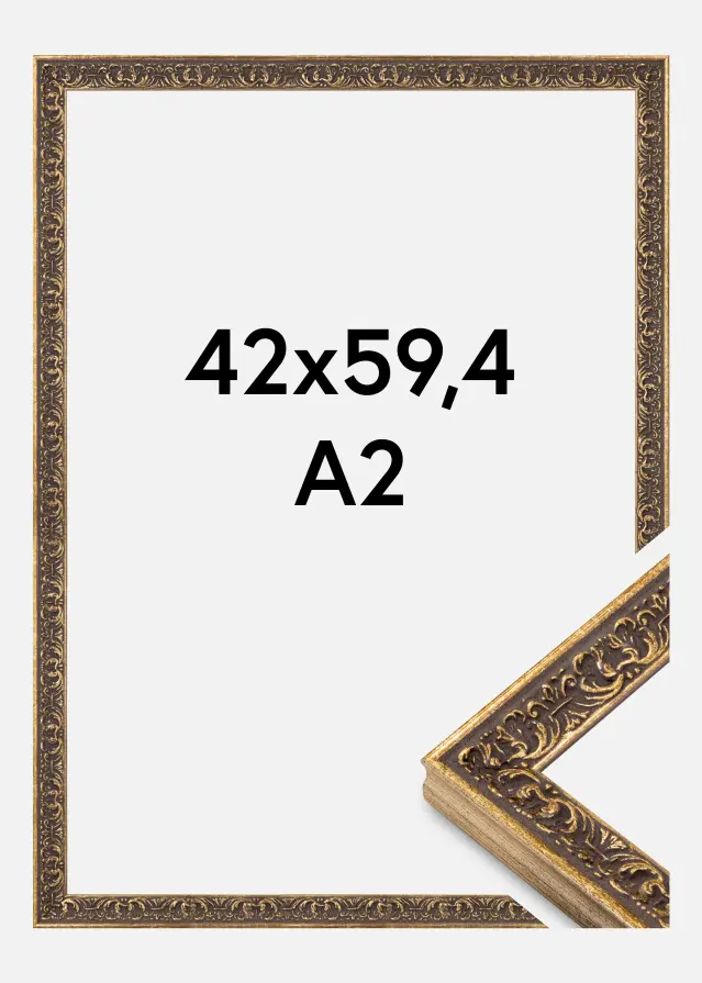 Rám Amber Akrylglas Stříbrná 42x59,4 cm (A2)