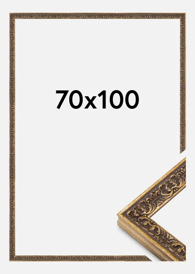 Rám Amber Akrylátové sklo Stříbrná 70x100 cm