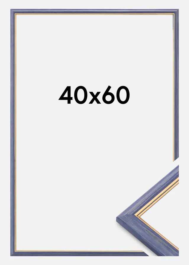 Rám Claudia Akrylglas Modrá 40x60 cm