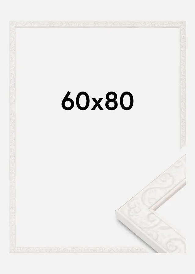 Rám Milton Akrylglas Bílá 60x80 cm