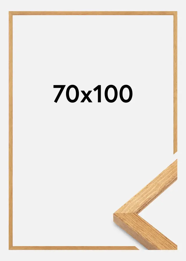 Rám Tulipa Akrylglas Dub 70x100 cm