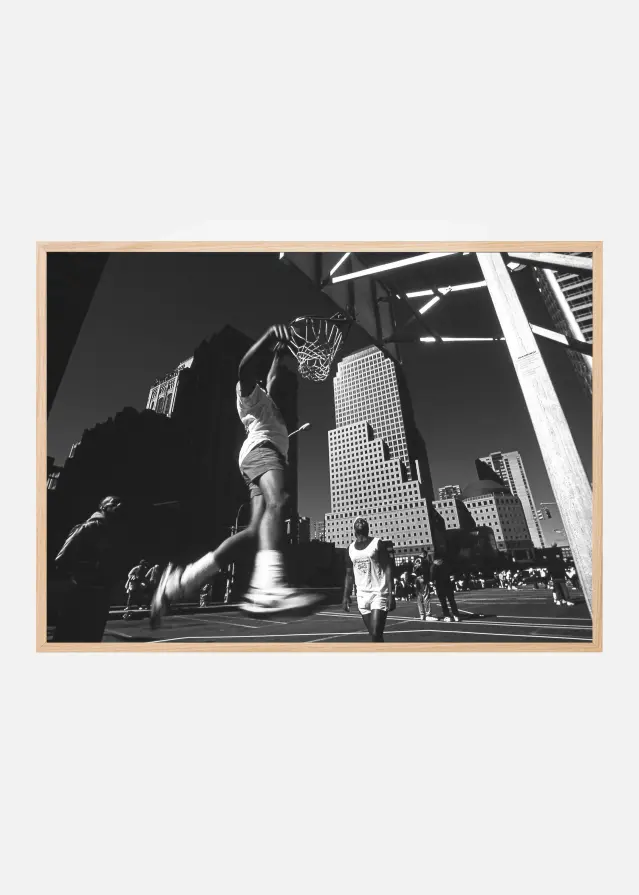 Dunking (from the series Metropolis) Plakát