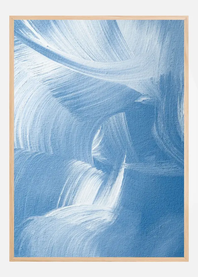 Acrylic Waves No 1 Plakát