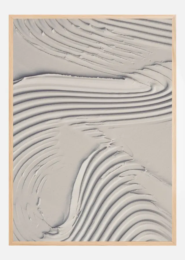 Mud Texture 14 Beige Plakát