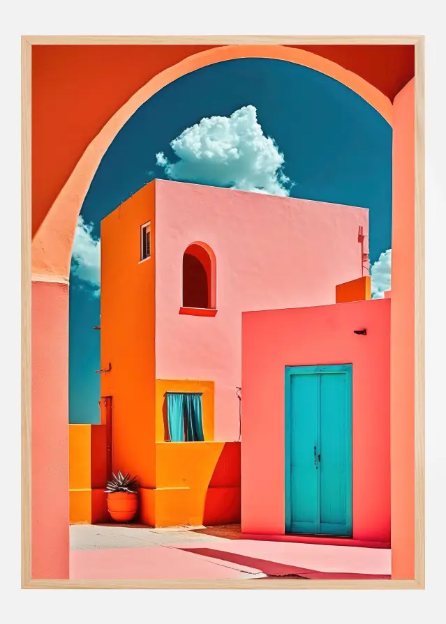 The Pink Village Plakát