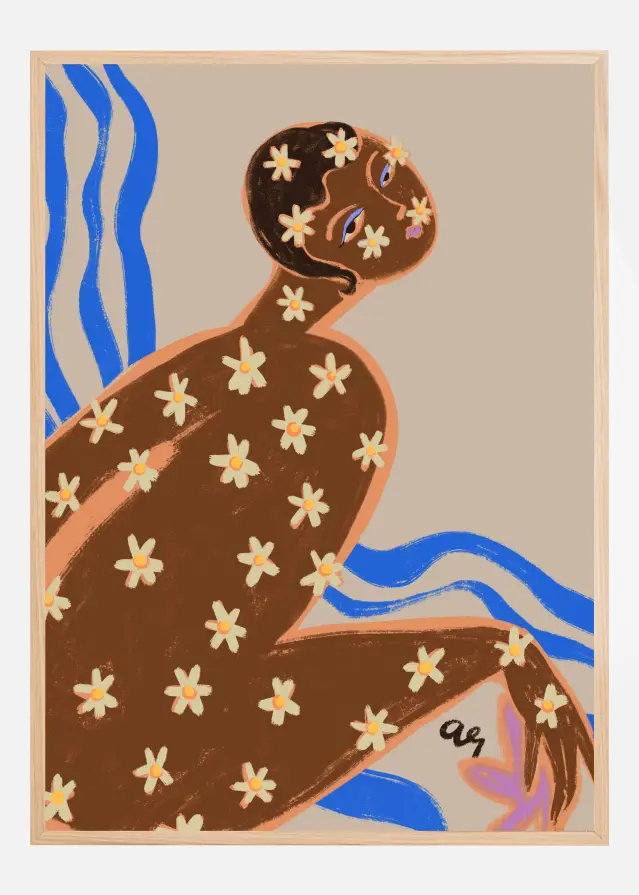 Blooming Daisy Plakát