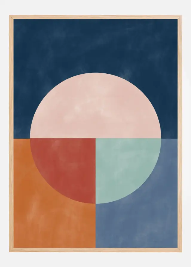 3x4 Aspectratiobluerust35 Plakát