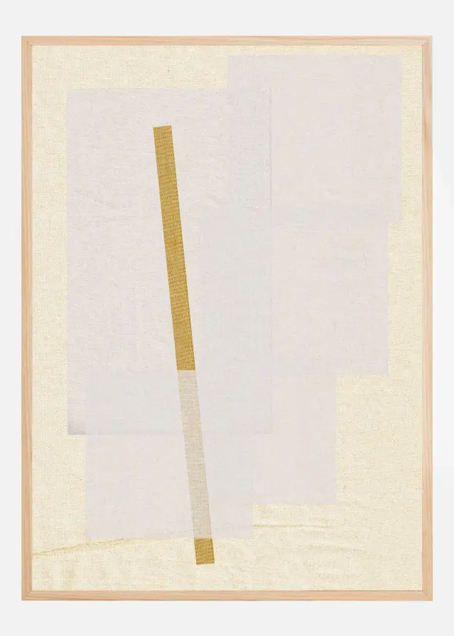 Fabric Pattern Collage No.3 Plakát