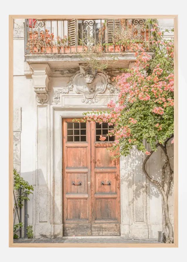 Floral Entry Plakát