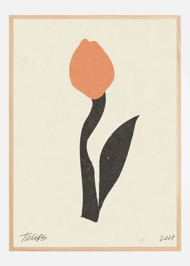 Modern Flower 01 Plakát