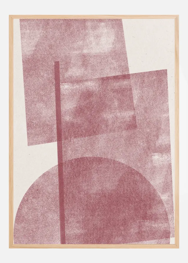 Paper Red Collage No.4 Plakát