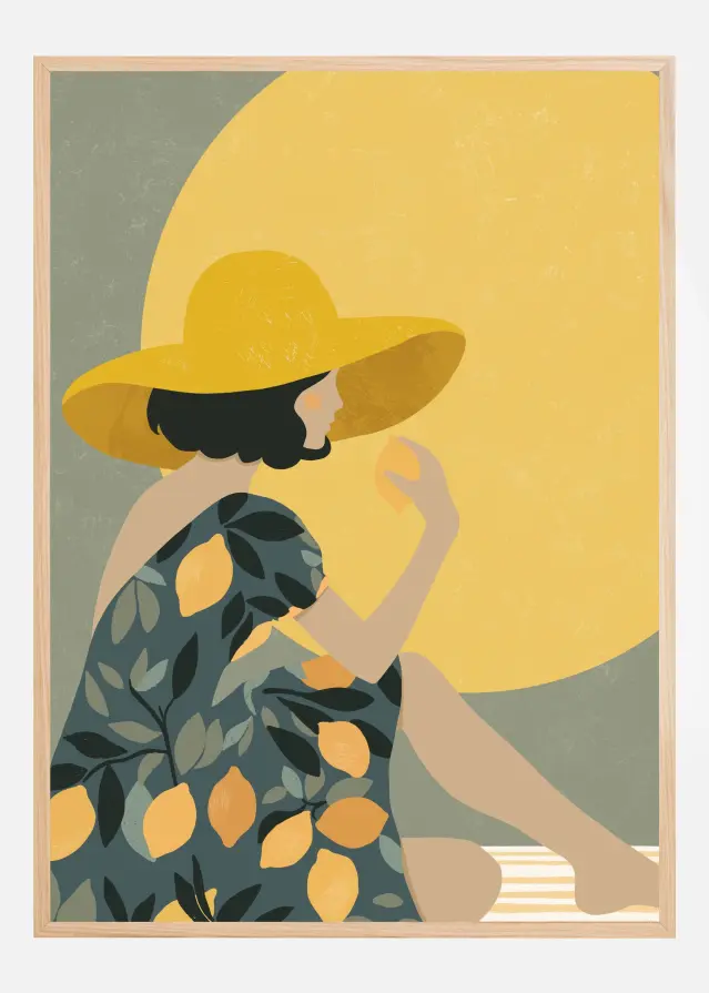 Lemon Vibes 02 Plakát