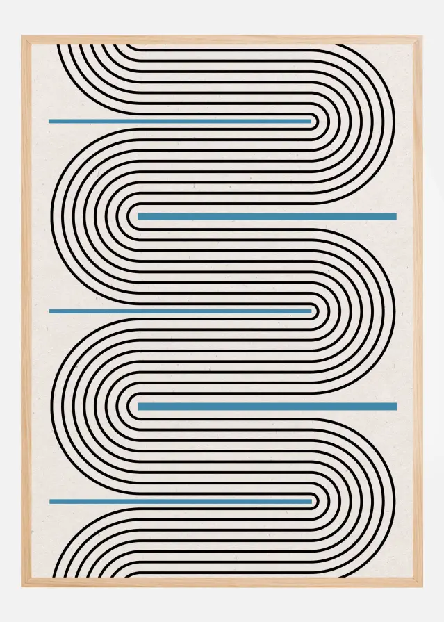 Modern Contemporary Balance No.4 Plakát