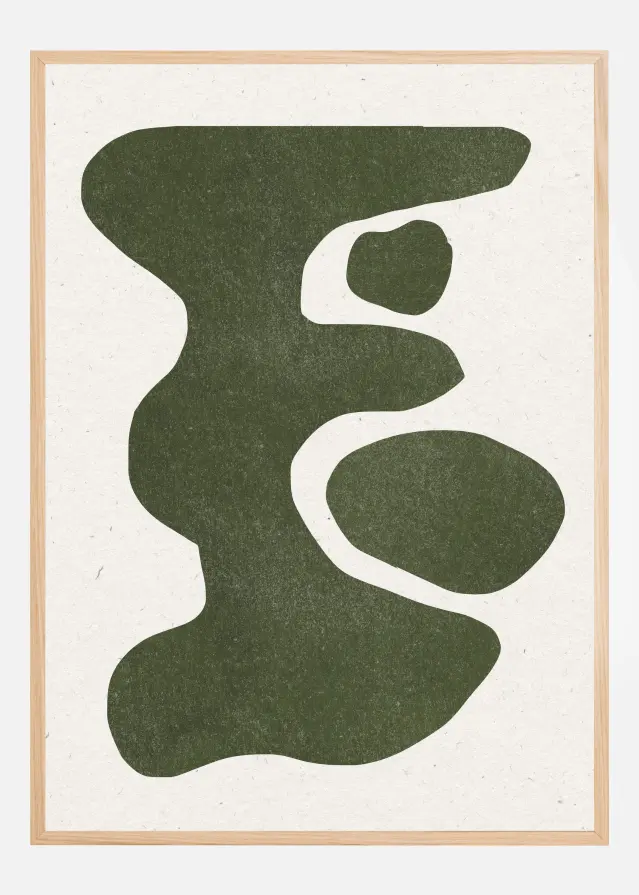 Abstract Retro Shapes Plakát