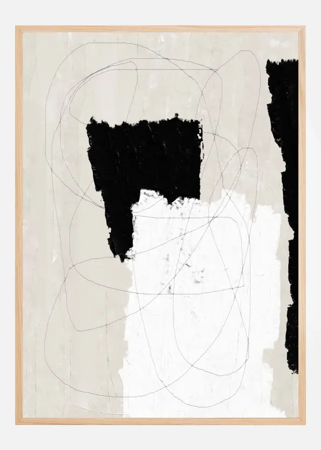 Abstract Oil Painting Plakát