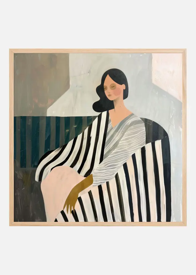 Woman In Recline Plakát