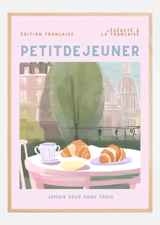 Petit Dejeuner Plakát